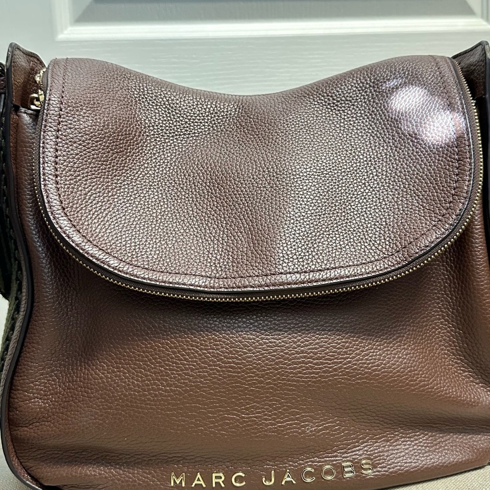 Marc Jacobs Brown Leather Shoulder Bag